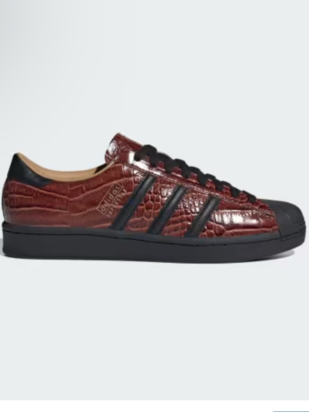 adidas Superstar Vintage Croc Fox Brown Sneakers